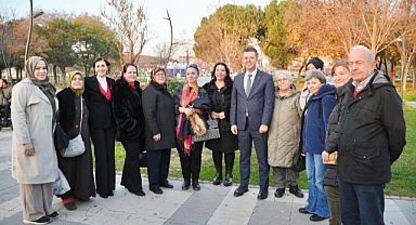 Başkan Sarıkurt Rumeli Mahallesi`nde Vatandaşları Dinledi