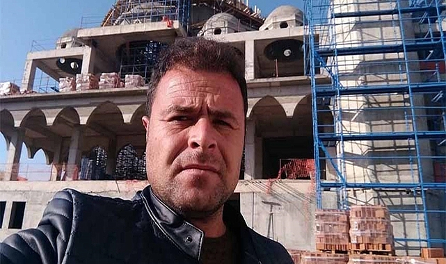 Cami inşaatında iskeleden düşen işçi öldü