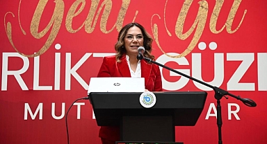 CANDAN BAŞKAN, BÜYÜKŞEHİR AİLESİNİN YENİ YILINI KUTLADI