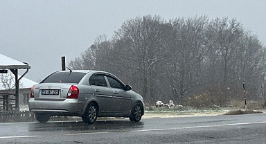 Demirköy’de Kış Kendini Göstermeye Başladı: İlk Kar Yağışı Başladı