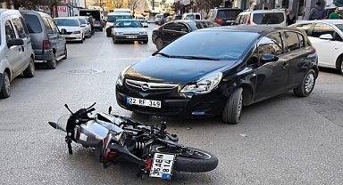 Edirne’de 2 ayrı kazada 3 kişi yaralandı