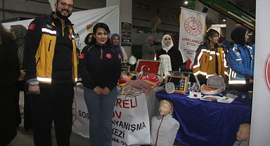 Fuar Ziyaretçileri İlk Yardım ve OED Kullanımı Konusunda Bilgilendirildi