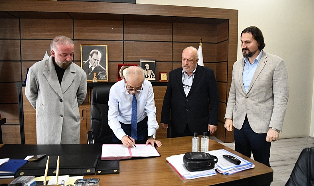 GÜNEKAB, Sınır Ötesi İşbirliği Kapsamında 1. Sınıf Atık Getirme Merkezi Yapım Sözleşmesini İmzaladı