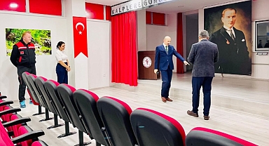 İl Millî Eğitim Müdürü Murat Altınöz'den Okul ve e-Sınav Merkezine Ziyaret