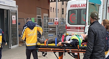 İş güvenliği uzmanı, fabrikadaki kazada yaralandı