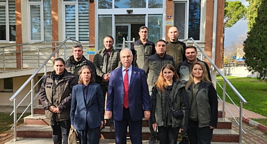 İstanbul Orman Bölge Müdürü Zafer Derince Vize'de İncelemelerde Bulundu