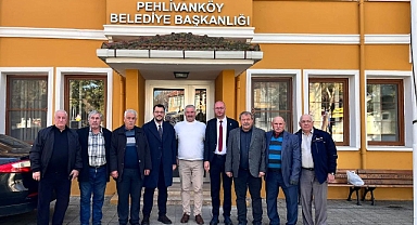 İYİ Parti Kırklareli İl Teşkilatından Pehlivanköy Belediyesi’ne Ziyaret