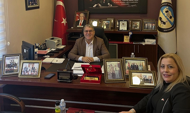 Kaynarca Belediye Başkanı Neşe Çevikpaş'tan Pınarhisar Esnaf Odası'na Ziyaret