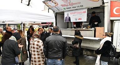 Keşan Belediyesi, Regaip Kandili’nde Lokma Dağıttı