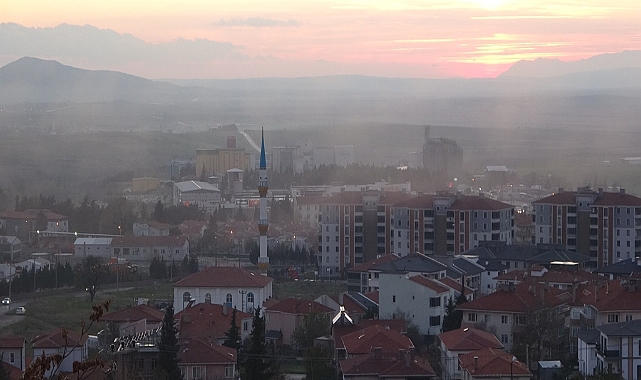 Keşan'da hava kirliliği 'kötü' değerlere ulaştı