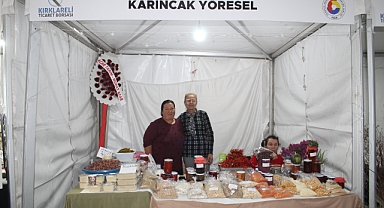Kırklareli Kent Konseyi Köy Pazarı Üreticileri Fuar'da Yoğun İlgi Gördü