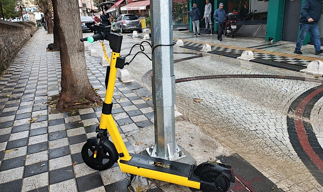 Kırklareli'nde Elektrikli Scooterlara Yoğun İlgi