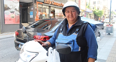 Kırklareli'nde Kadın Kuryecilik Öne Çıkıyor