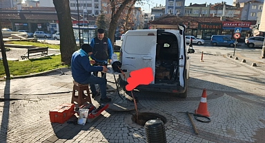 Kırklareli Öğretmenevi Karşısında Fiber Optik Altyapı Çalışması