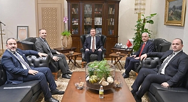 Kırklareli Protokolünden Cumhurbaşkanlığı'na Ziyaret