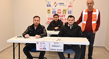 Kırklareli TSO'da Motorlu Kara Taşıtları Danışmanlığı İçin Sınav Heyecanı