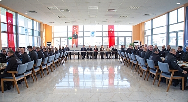 Kırklareli Üniversitesi'nde Güvenlik Personeline Kahvaltı Programı