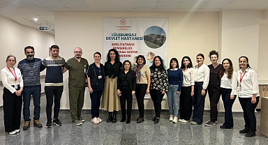 Lüleburgaz'da Ameliyathane Hemşireliği Eğitimi Tamamlandı