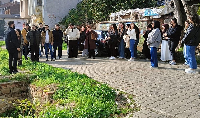 ÖĞRENCİLER MİRAS ATÖLYESİ'NDE TARİHLE BULUŞTULAR