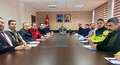 Pınarhisar'da Kış Tedbirleri Toplantısı Yapıldı