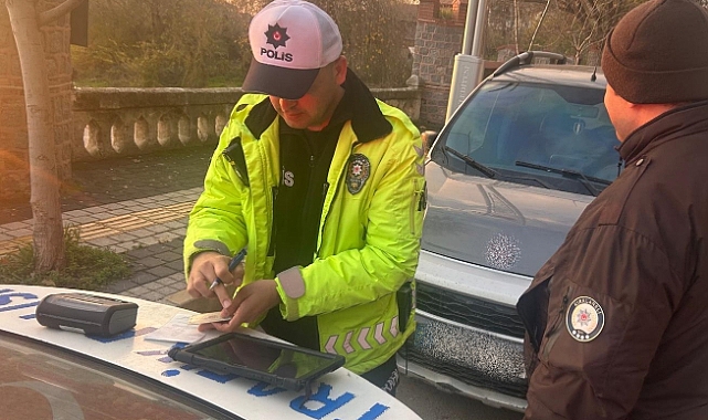 Pınarhisar’da Trafik Ekiplerinden Yoğun Mesai