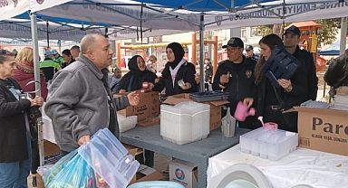 Polis Parkı'nda Dayanışma Rüzgârı Esti
