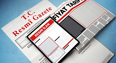 Resmî İlan Fiyat Tarifesi onaylandı