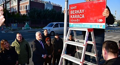 Şehit Berkay Karaca'nın Adı Lüleburgaz'da Yaşatılacak