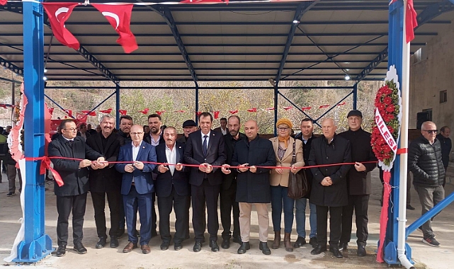 Soğucak Köyü Sosyal Tesisine Şenol Atlı'nın İsmi Verildi