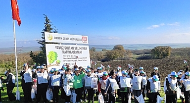 TEKİRDAĞ'DA ÇOCUKLARA DOĞA BİLİNCİ AŞILAYAN ETKİNLİK