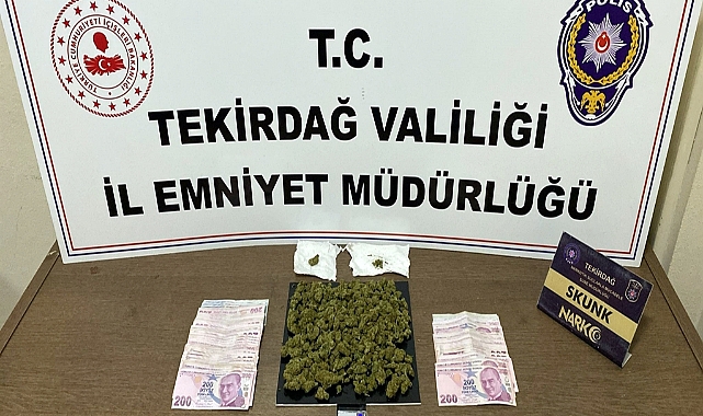 Tekirdağ'da uyuşturucu operasyonu; 11 tutuklama