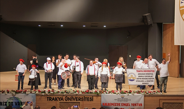 TRAKYA ÜNİVERSİTESİNDE “BİZ DE VARIZ” PROGRAMININ 11’İNCİSİ GERÇEKLEŞTİRİLDİ