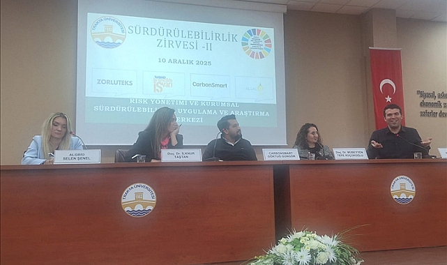 TRAKYA ÜNİVERSİTESİNDE SÜRDÜRÜLEBİLİRLİK ZİRVESİ’NİN İKİNCİSİ GERÇEKLEŞTİ