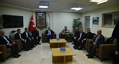 Vali Soytürk ve TOBB Başkanı Hisarcıklıoğlu Hande Sarı’nın Mevlidine Katıldı