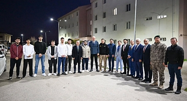 Vali Uğur Turan’dan Kırklareli KYK Erkek Öğrenci Yurtlarına Ziyaret