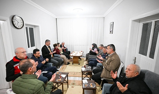 Vali Uğur Turan'dan Şehit Ailelerine Kavaklı'da Anlamlı Ziyaret