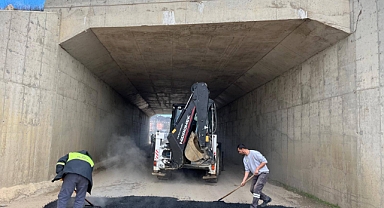 Vize Belediyesi'nden Gazi Mahallesi'nde Yol Bakım Hamlesi