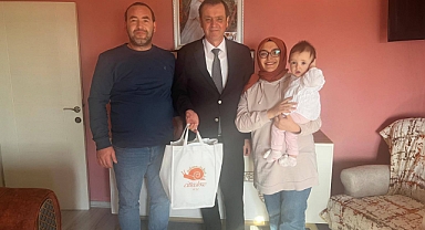 Vize Belediyesi'nden Yeni Doğan Bebeklere Anlamlı Ziyaret