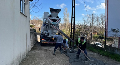 Vize Belediyesi Yol Bakım Çalışmalarını Sürdürüyor