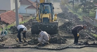 Alpullu Belediyesi'nden Şeker Mahallesi'nde Yol Çalışması