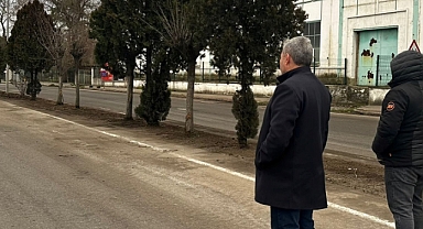 Alpullu'da Atatürk Caddesi Refüjü Yenilendi