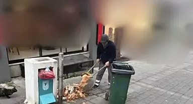 Atıklarını yola döken işletmeye 30 bin lira ceza