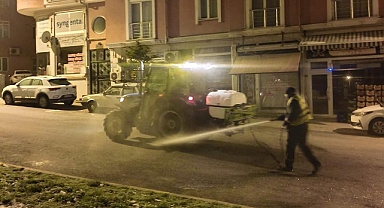 Babaeski'de Buzlanmaya Karşı Ekipler Sahada