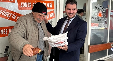 Başkan Yayla Güne Esnaf Sofrasında Başladı