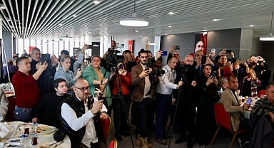 CANDAN BAŞKAN GAZETECİLER GÜNÜ DOLAYISIYLA TEKİRDAĞ BASINIYLA BULUŞTU