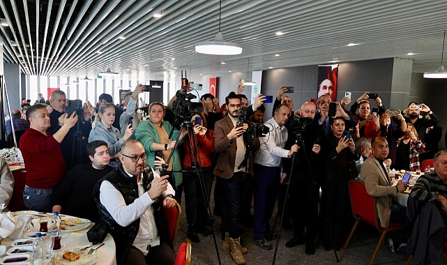 CANDAN BAŞKAN GAZETECİLER GÜNÜ DOLAYISIYLA TEKİRDAĞ BASINIYLA BULUŞTU