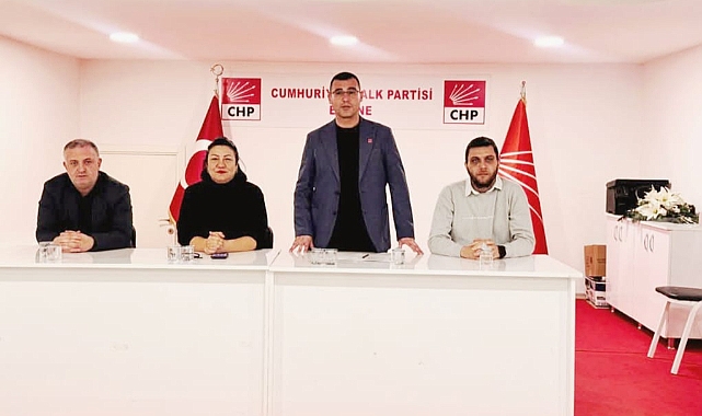 CHP Edirne Merkez İlçe'den Örgüt İçi Dayanışma Buluşması