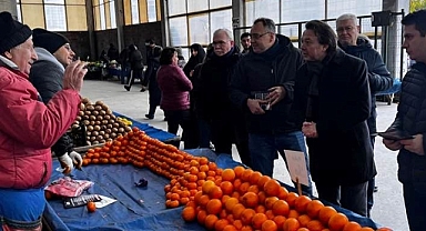CHP'liler Pazarda Ekonomik Gündem Masaya Yatırdılar