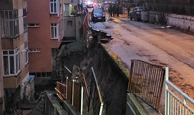 Edirne'de sağanak; istinat duvarı yıkıldı