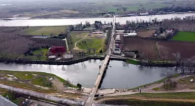 Edirne'de son yağışlarla nehirlerin debisi arttı, üretici umutlandı